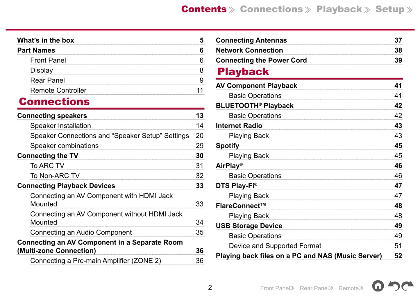 Pioneer VSX-933 Receiver Owner/ User Manual (Pages: 131)