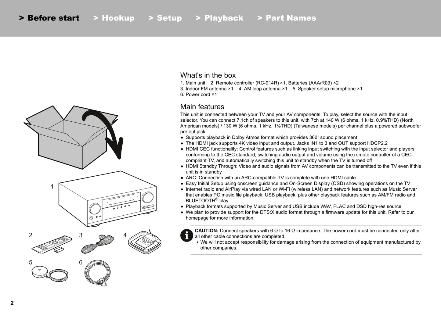 Pioneer VSX-LX101 Receiver Owner/ User Manual (Basic) (Pages: 28)