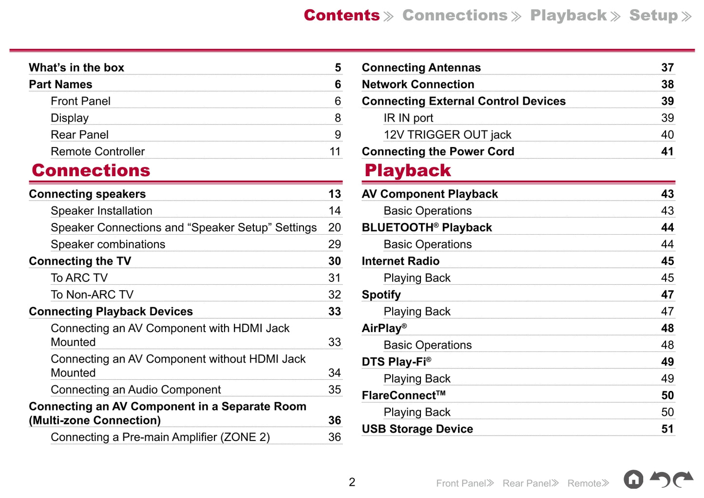 Pioneer VSX-LX103 Receiver Owner/ User Manual (Pages: 134)