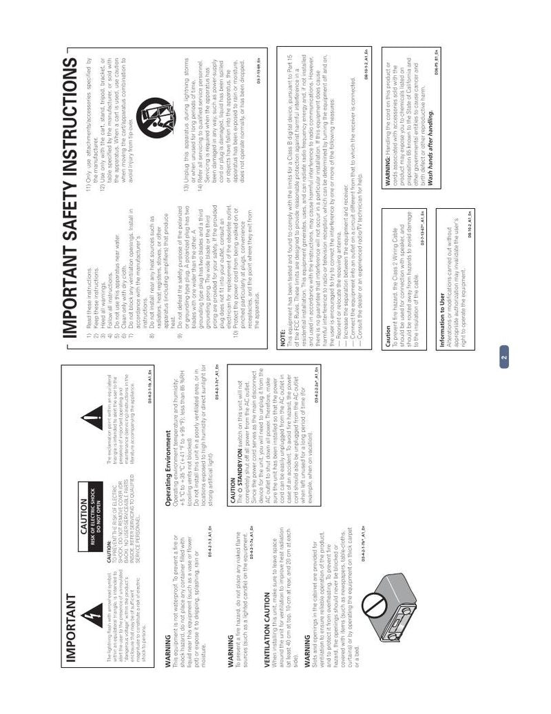 Pioneer VSX-1123 VSX-1123-K Audio/Video Receiver Operating Manual