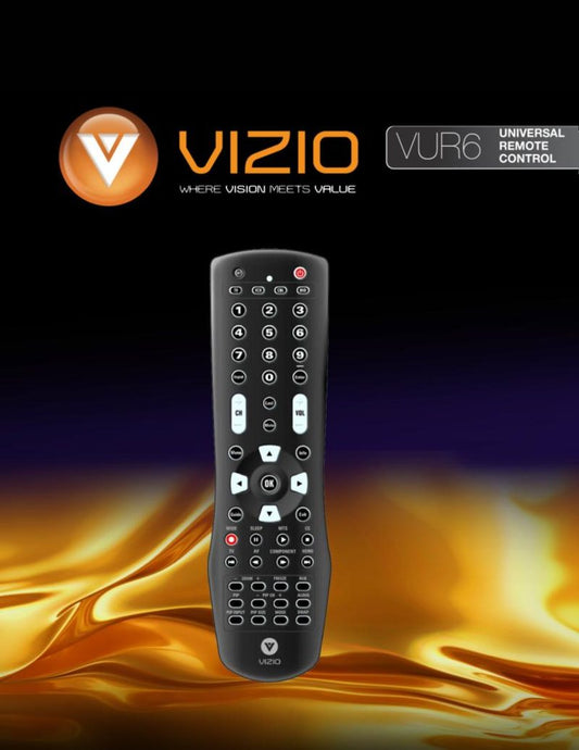 Vizio VUR6 TV Operating Manual