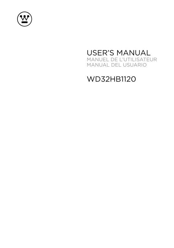 Westinghouse WD32HB1120 TV Operating Manual