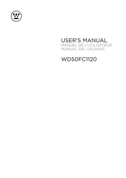 Westinghouse WD50FC1120 TV Operating Manual