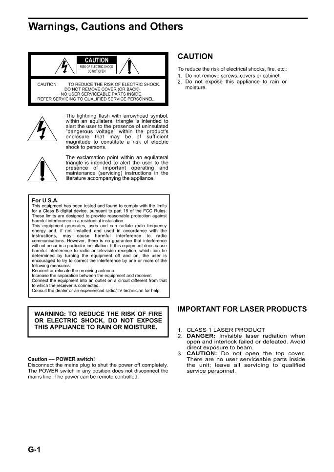 JVC XMEX90J Audio/Video Receiver Operating Manual