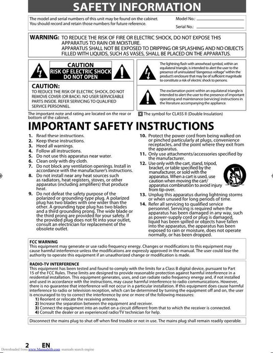 Funai ZV427FX4 ZV427FX4A DVD Recorder (DVDR) Operating Manual