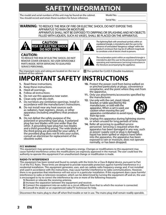 Magnavox ZV427MG9A DVD/VCR Combo Player Operating Manual