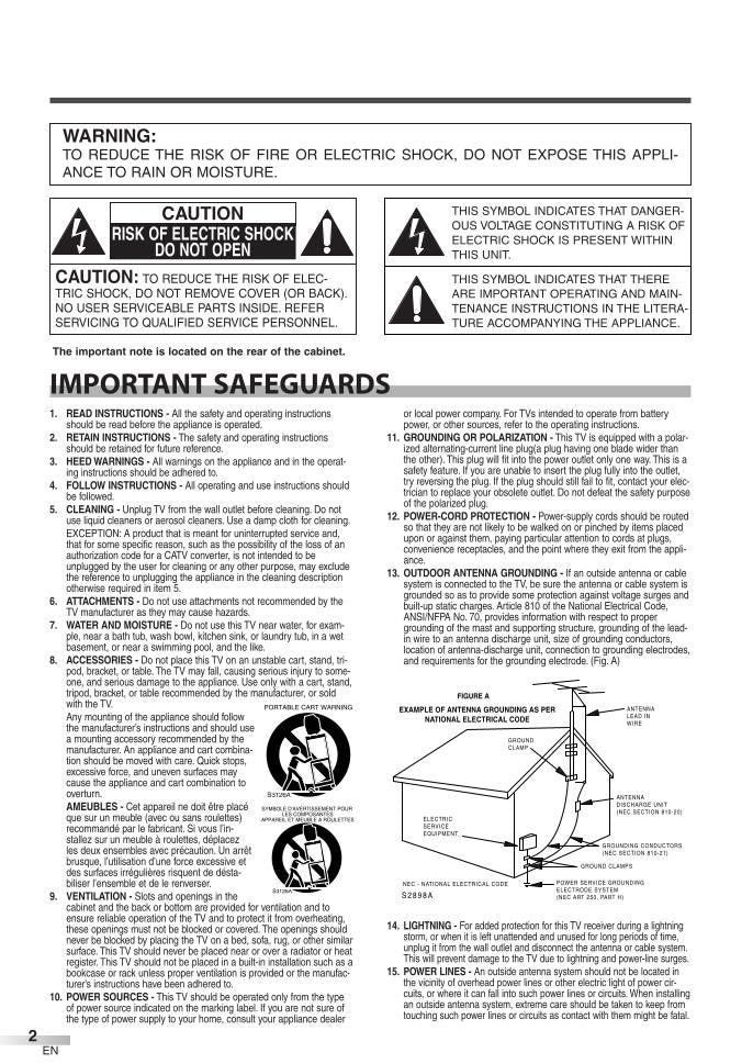 Emerson Emerson LC320EM2 TV Operating Manual