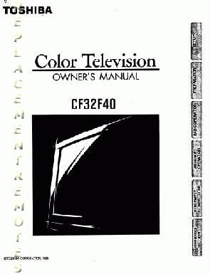 Toshiba CT9670 TV Operating Manual