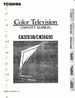 Toshiba CN32G90OM TV Operating Manual