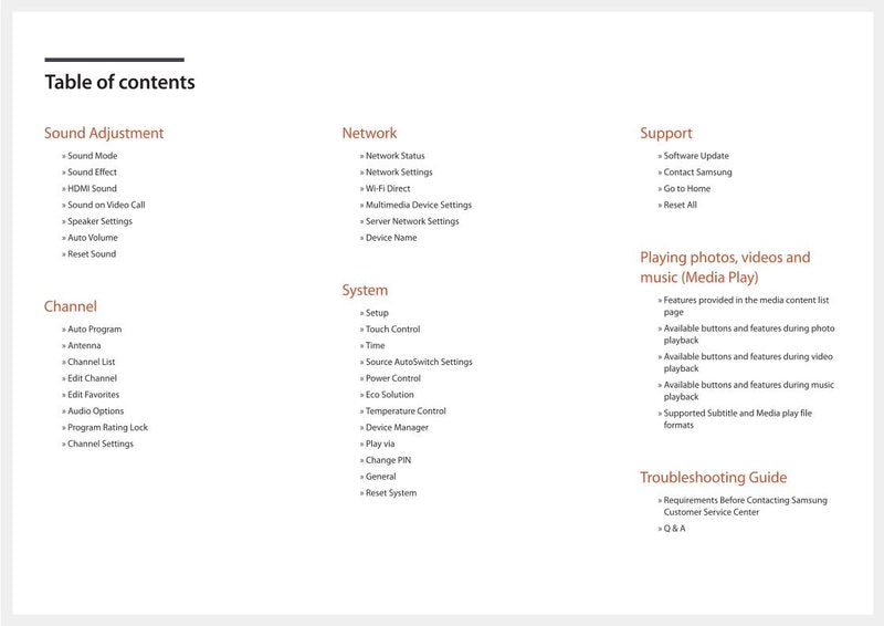 Samsung DB32D DB40D DB48D DB55D Display TV Operating Manual