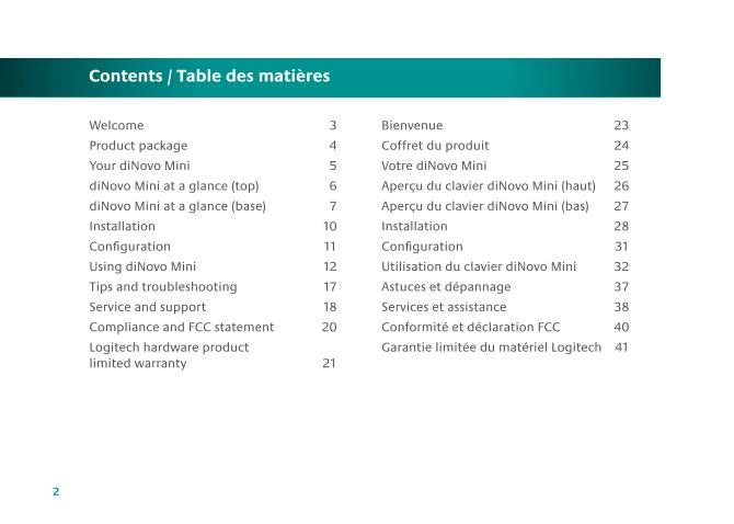 Logitech diNovominiOM Universal Remote Control Operating Manual