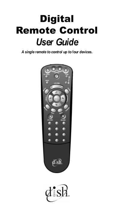 Dish-Network 103602 Universal Remote Control Operating Manual