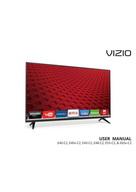 Vizio D24-D1 D28H-D1 D32-D1 TV Operating Manual