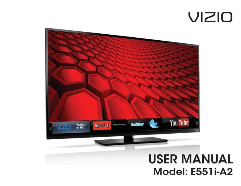 Vizio E551iA2 TV Operating Manual