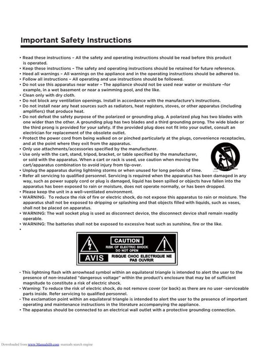 Element ELDHT241 TV Operating Manual