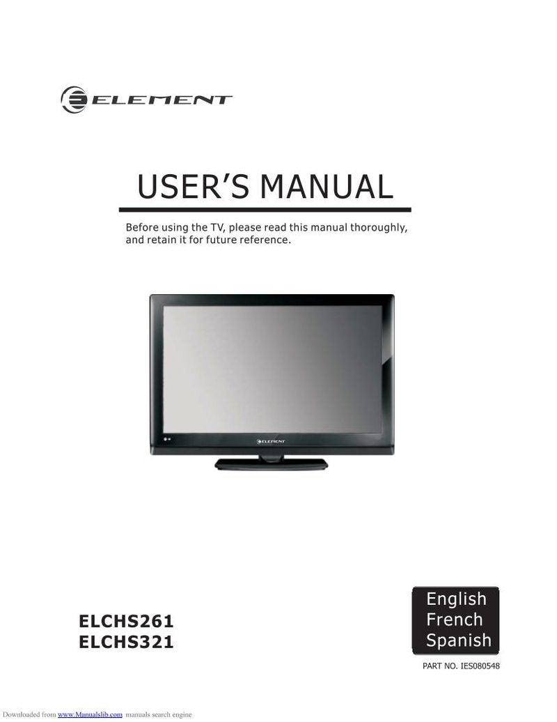 Element ELCHS321 TV Operating Manual