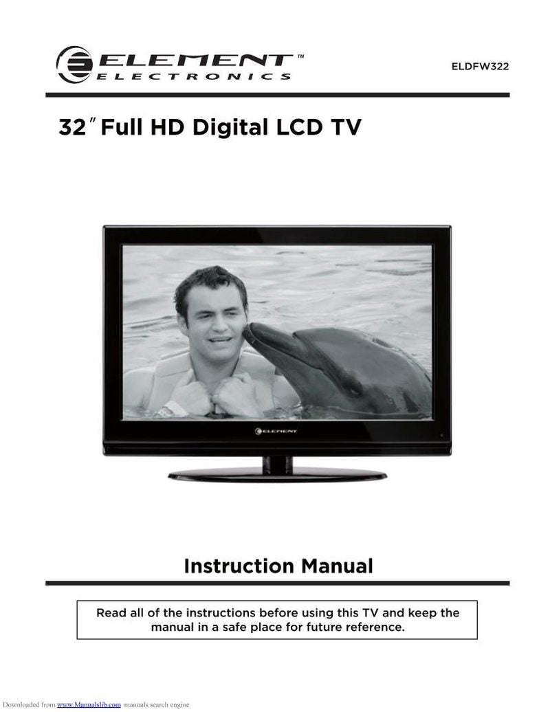 Element ELDFW322 TV Operating Manual