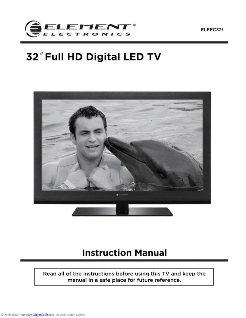 Element ELSFWC321 TV Operating Manual