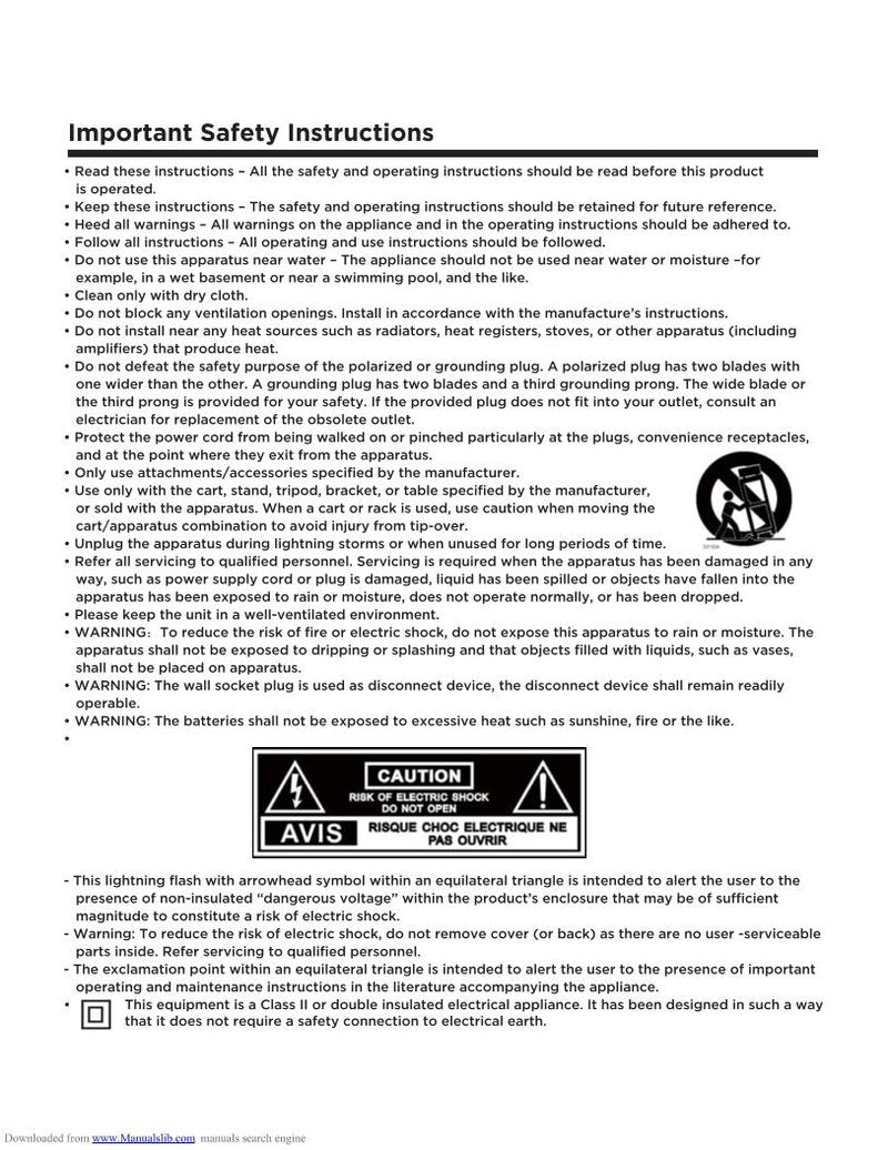 Element ELSFWC321 TV Operating Manual