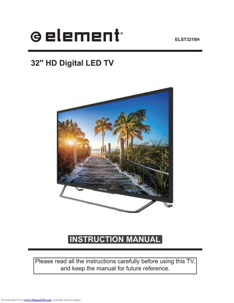 Element ELST3216H TV Operating Manual