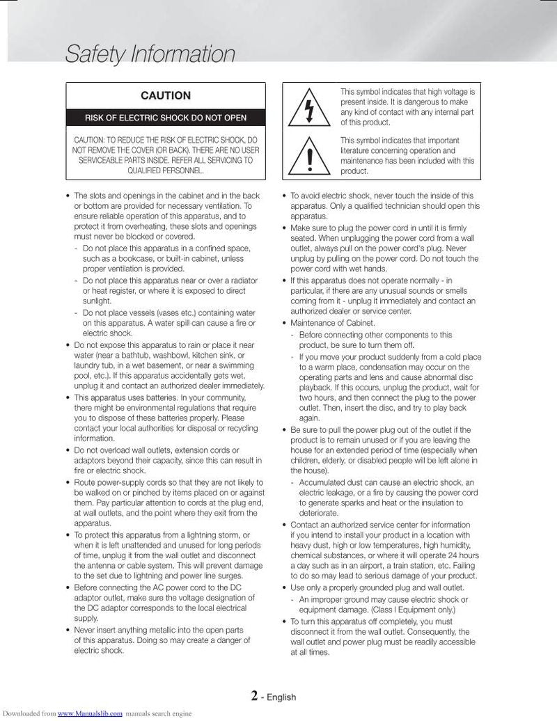 Samsung HTH6500WM/ZA Home Theater System Operating Manual