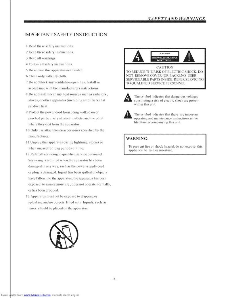 Viore LC32VH56A TV Operating Manual