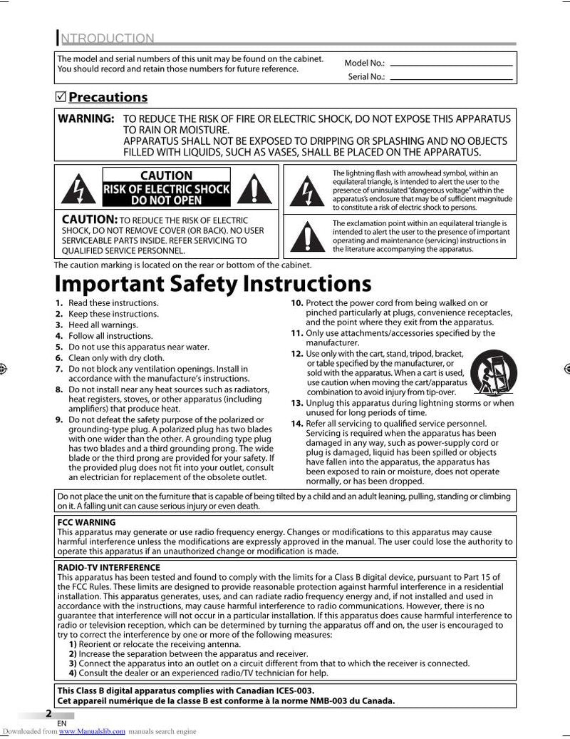 Emerson LD195EM87 Operating Manual