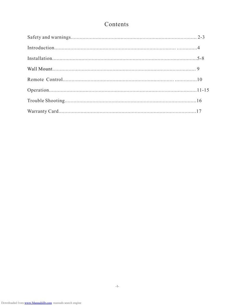 Viore LED22VF50 TV Operating Manual