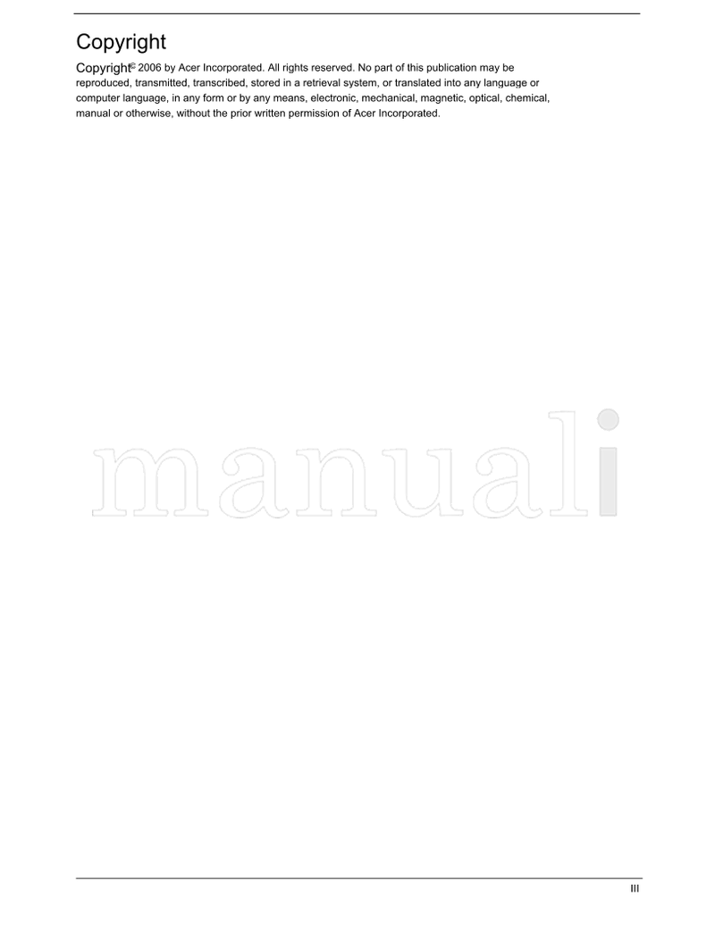 Acer AT4250DTV (90 pages) TV Service Manual