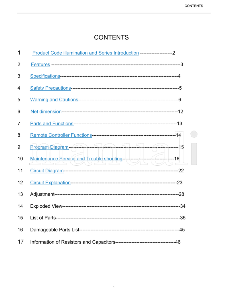 Haier 21F3A-T NOM-AS-TH-21T3A-T-8823 Edition2003 (25 pages) TV Service Manual