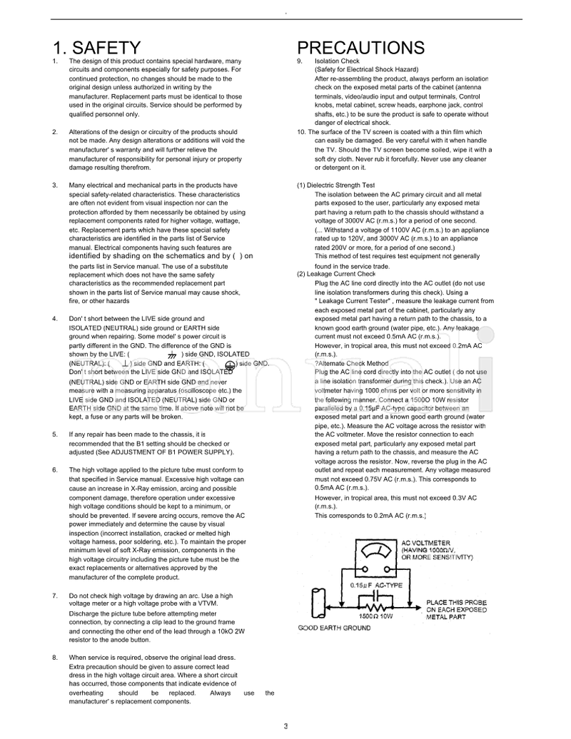 Haier 21T07 HTR20 (15 pages) TV Service Manual
