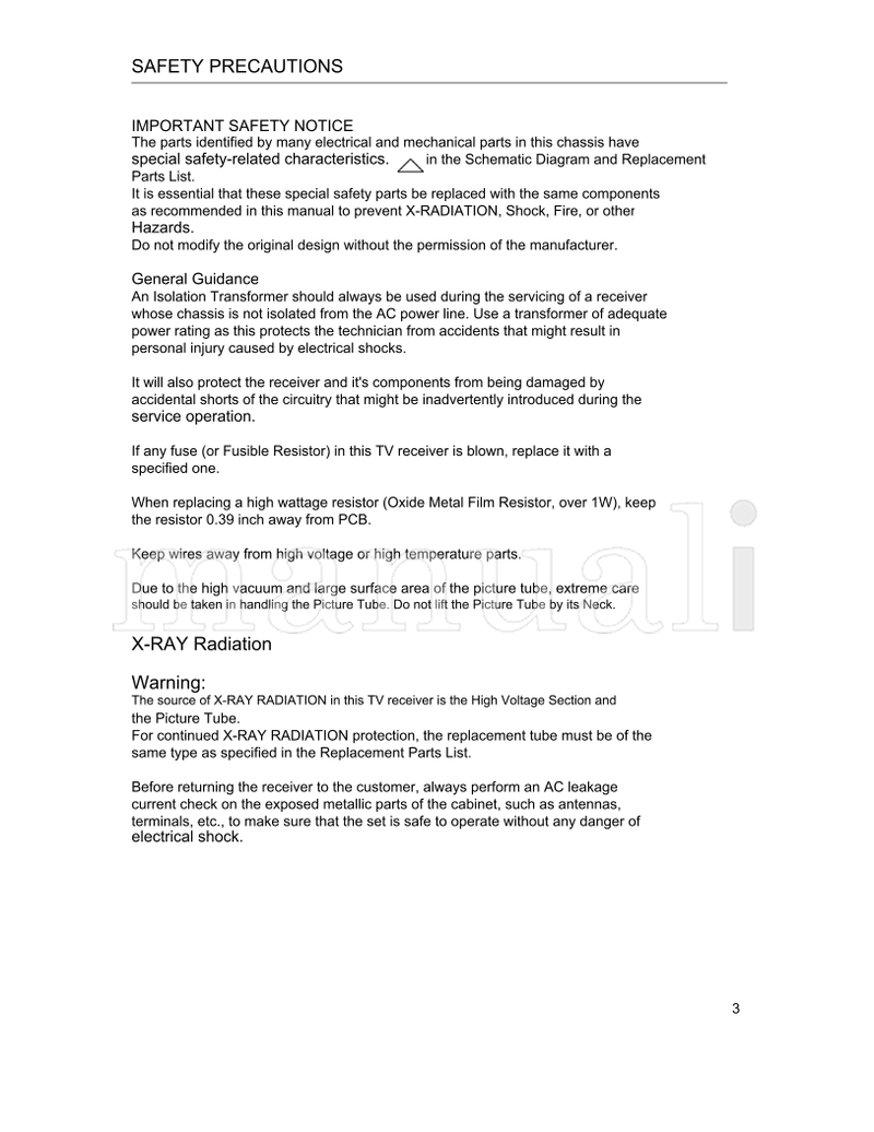 Haier 8888-09 27 pages TV Service Manual