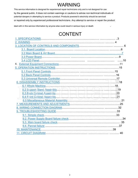Haier DX-LTDVD19-09 (55 pages) TV Service Manual