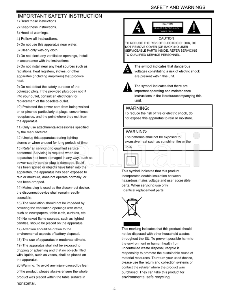 Haier H32D6M H43D6FM (24 pages) TV Operating Manual