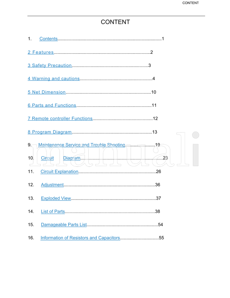 Haier HTVF20R72 (41 pages) TV Service Manual