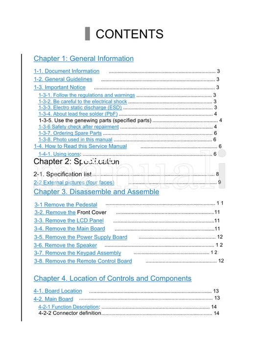 Haier HL24XP1 MTK5380LC-A (57 pages) TV Service Manual