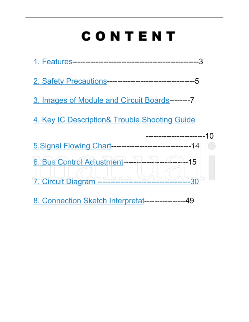 Haier HL40BG TV-8888-84 (49 pages) TV Service Manual