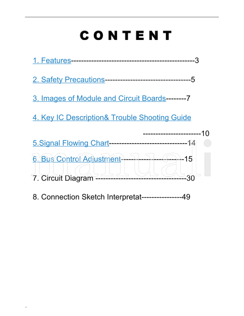 Haier HL42E TV-8888-110 (50 pages) TV Service Manual