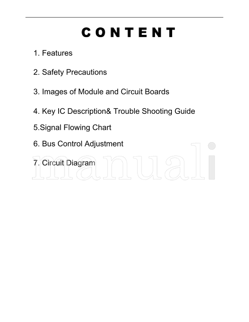 Haier HLC15E TV-8888-104 (36 pages) TV Service Manual