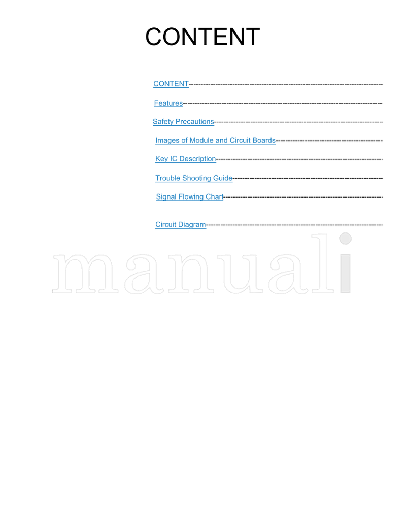 Haier HLH19BB TV-8888-68 (36 pages) TV Service Manual