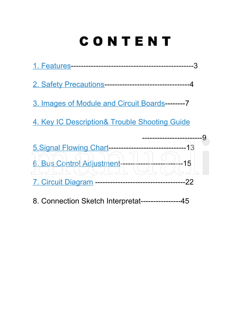 Haier HLH32ATBB TV-8888-52 (43 pages) TV Service Manual