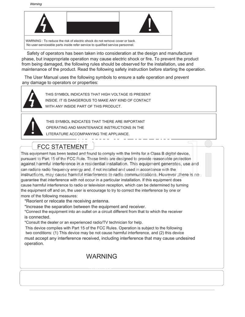 Haier HLH26BB HLH32BB (30 pages) TV Operating Manual