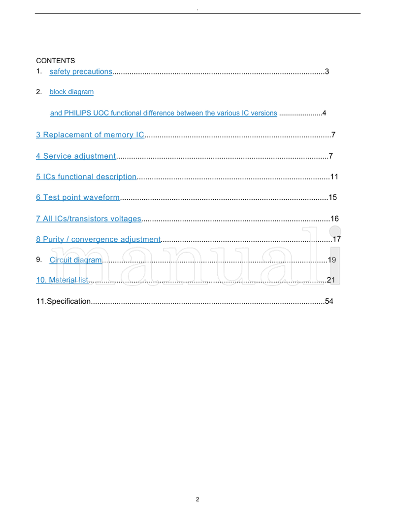 Haier HTAF29S (21 pages) TV Service Manual