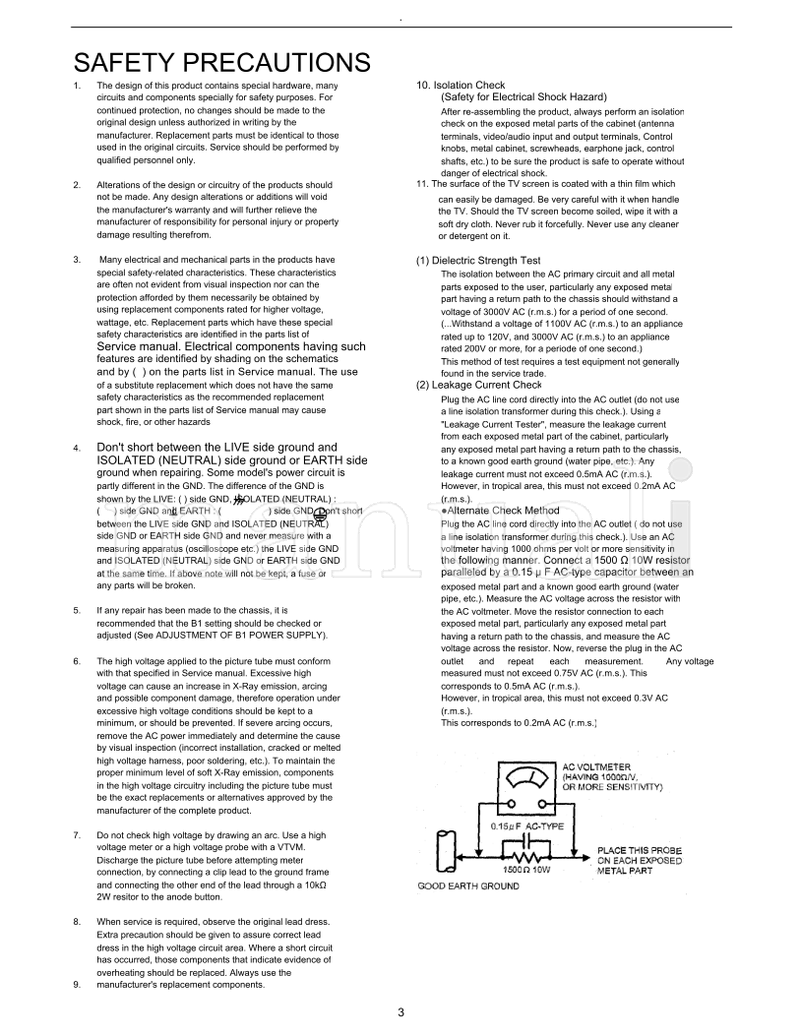 Haier HTAF29S (21 pages) TV Service Manual