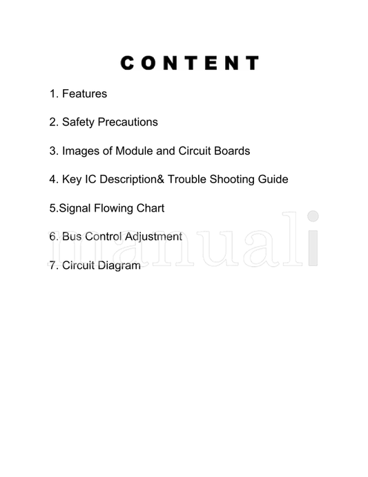 Haier L19A11W (44 pages) TV Service Manual