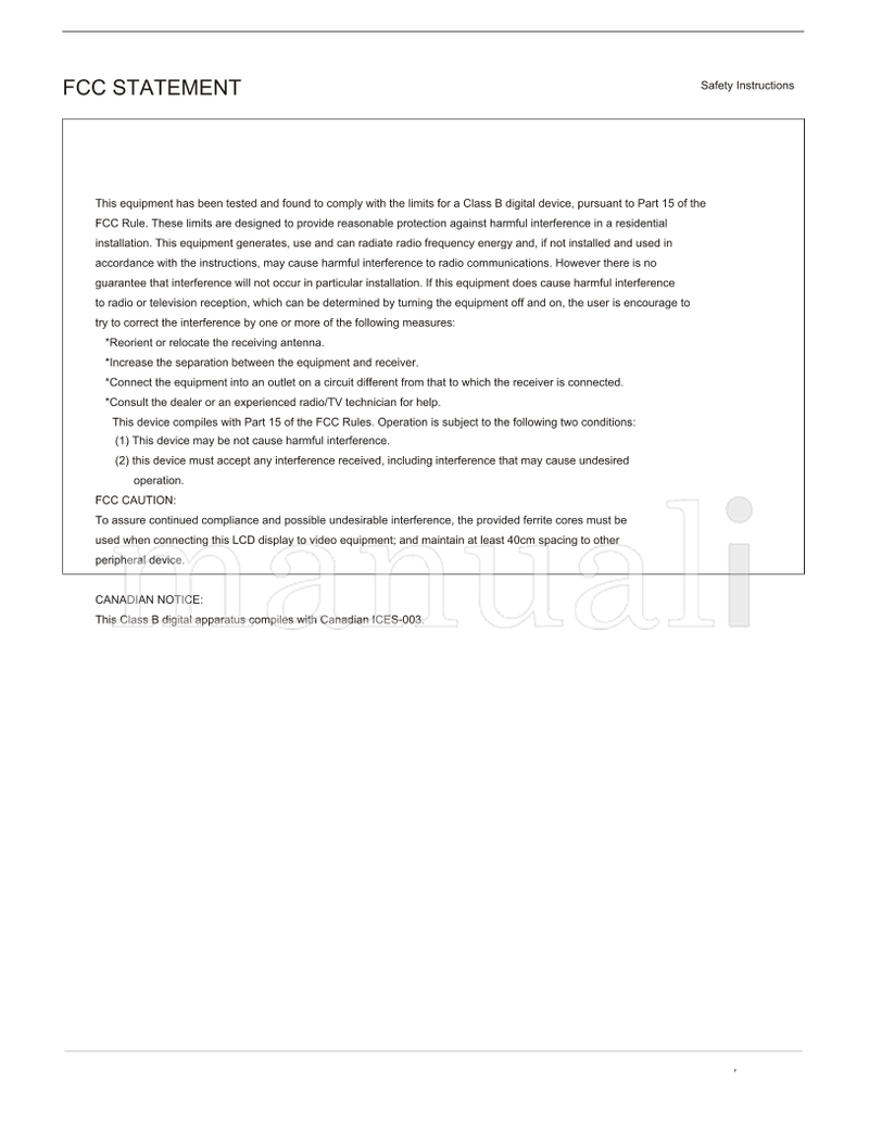 Haier L2627 (43 pages) TV Operating Manual