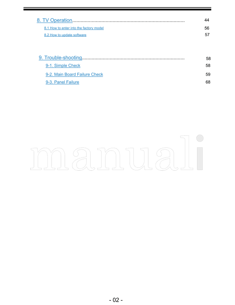 Haier L32F1120 L32D1120 (72 pages) TV Service Manual