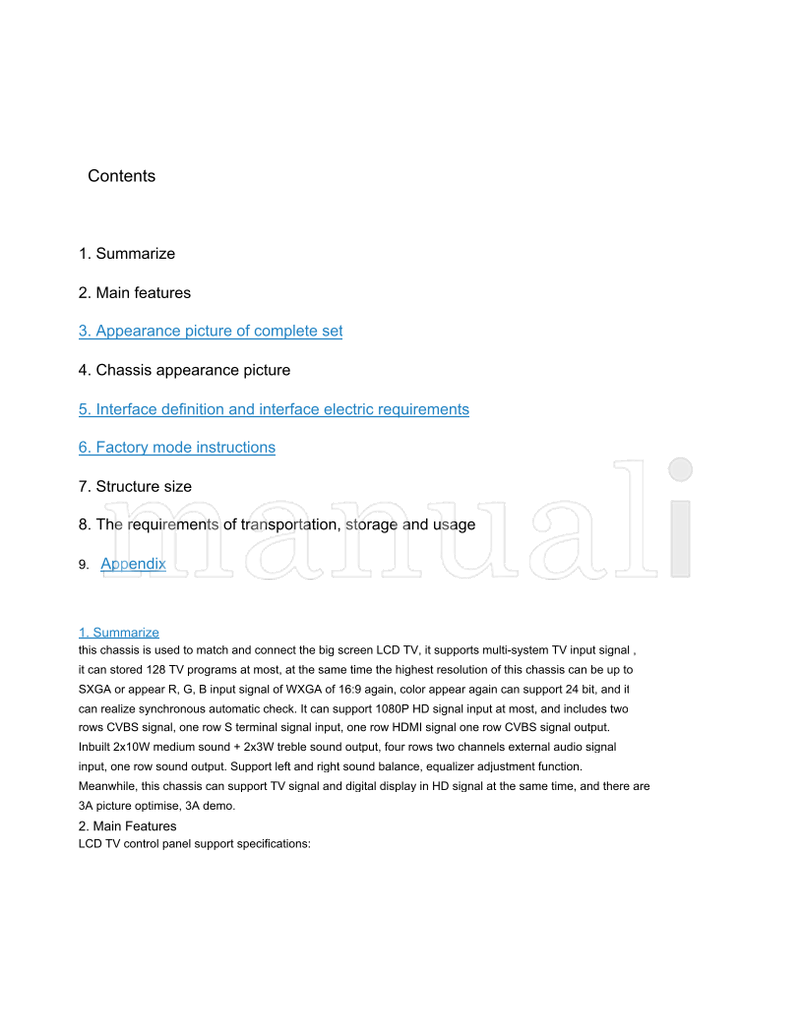 Haier L37TA6A (33 pages) TV Service Manual