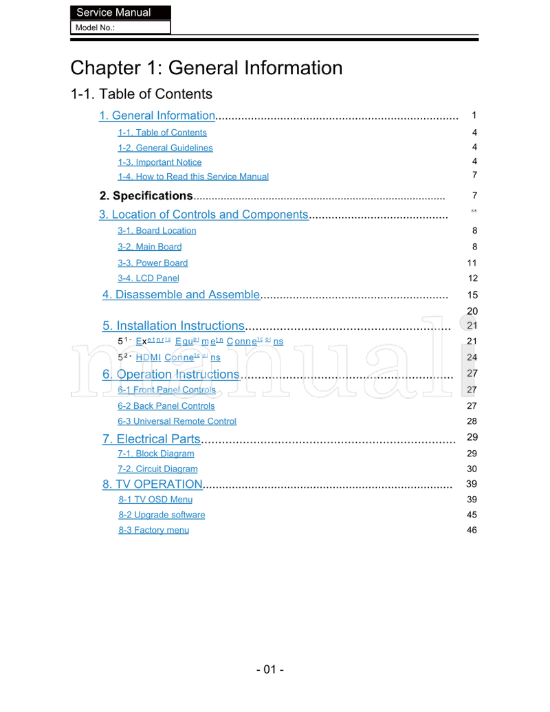 Haier L39B2180a MST318 (59 pages) TV Service Manual