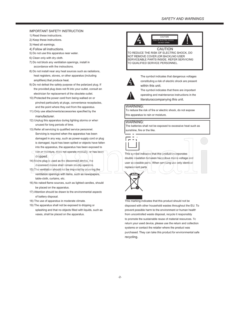 Haier LE22P600 LE24P600 (24 pages) TV Operating Manual